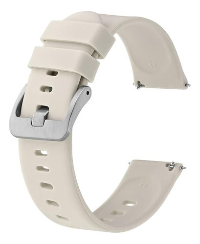 Malla Reloj Silicona Lw11 Hebilla Metalica