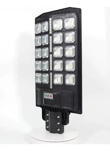 Foco Solar 400 W Exterior Jardín Luz Cálida Led Blanco Cálido
