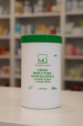 Crema Reductora Anticelulítica Ginkgo Biloba 1000cc Ginkgo Biloba