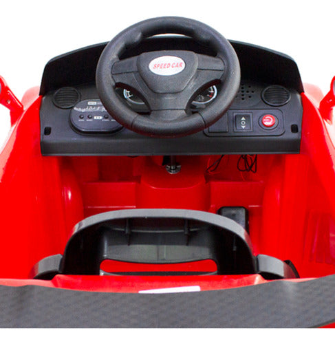 Auto A Batería Control Remoto Luz Sonido Música App Celular