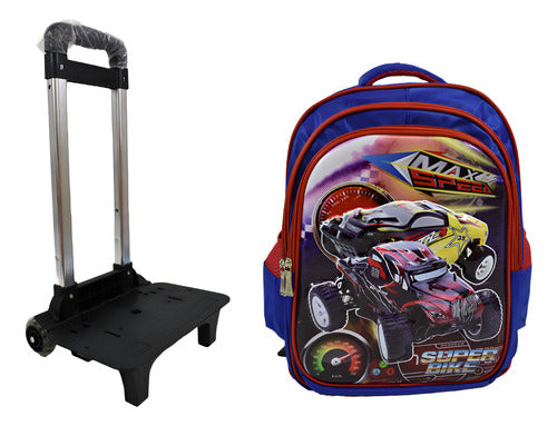 Mochila Infantil Con Carrito Desmontable