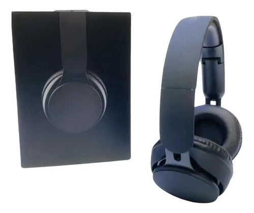 Auriculares Bluetooth Inalámbrico Plegables Ergonómico Negro