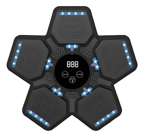 Maquina De Boxeo Musical Electronica Bluetooth Negro