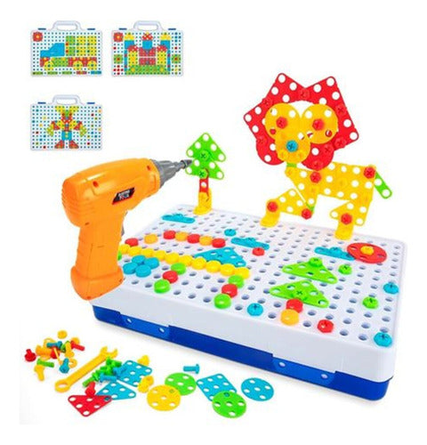 Puzzle Mosaico 3d Para Armar Con Herramientas