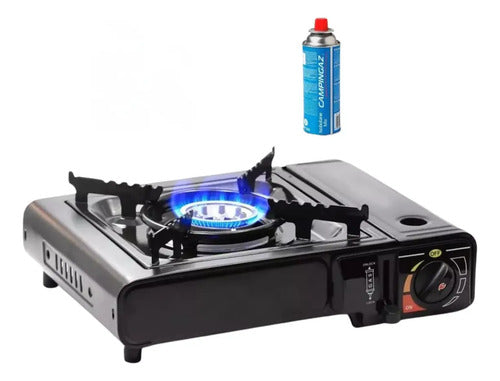 Anafe Cocinilla Cocina Calentador Camping Portatil A Gas