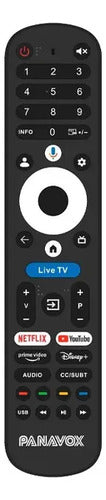 Control Para Smart Tv Panavox 32 W95e Negro