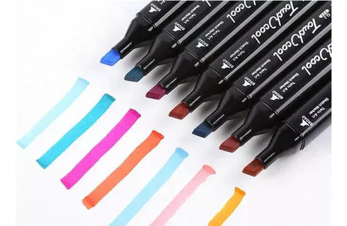 Marcadores Doble Punta Touch De Punta Doble Pack X80