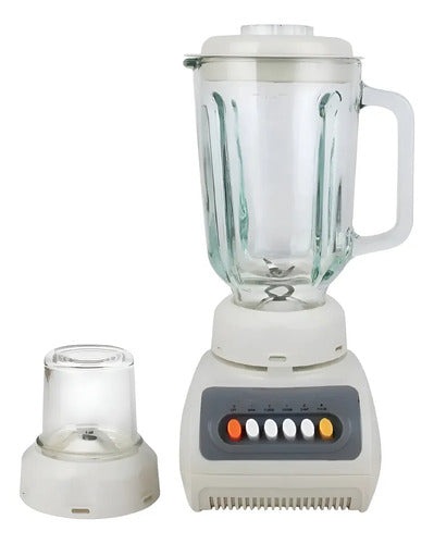 Licuadora 2en1 1.5l Jarra Resistente 4 Niveles + Pulse 500w A Disponibilidad