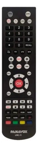 Control Panavox Para Tv Y Equipos De Audio Urc-11