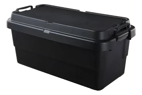 Caja Baul Plástica Multifunción Con Tapa