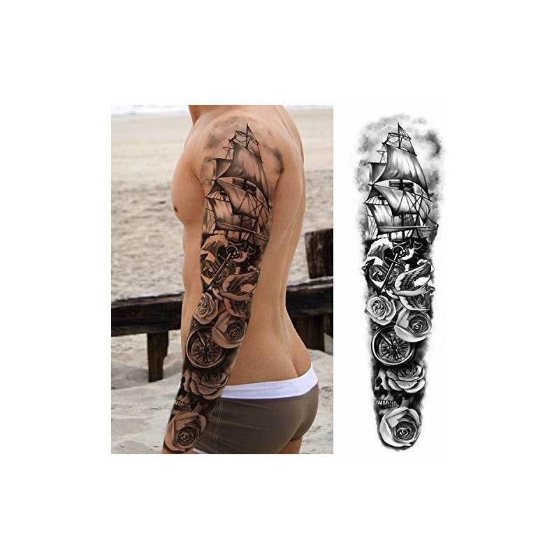 8 Tatuajes Temporales Extra Grandes Tgouy
