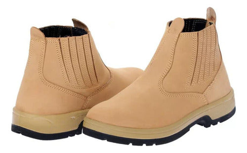 Bota Botita Calzado Cuero Texano Estilo John Deere