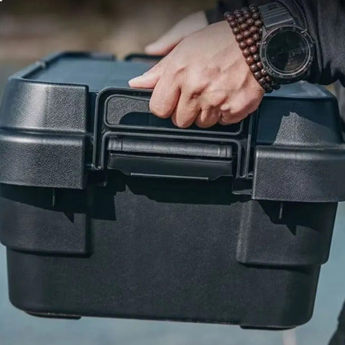 Caja Baul Plástica Multifunción Con Tapa