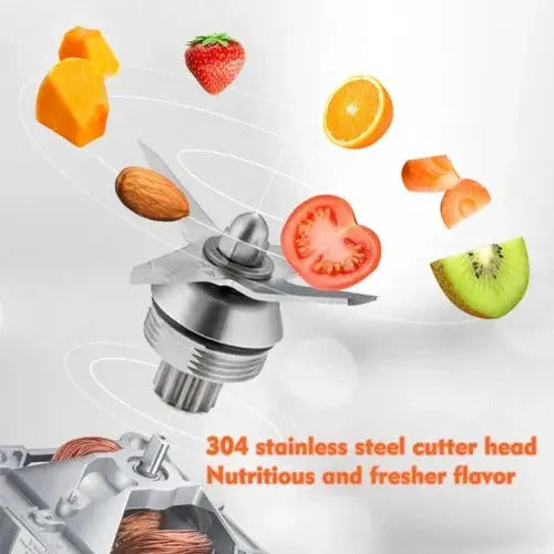 Juguera Extractor De Jugo Natural Acero Inoxidable Negro