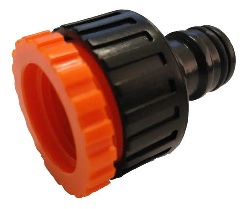 Pote Adaptador Manguera Jardin Plastico 1/2 80 Unidades