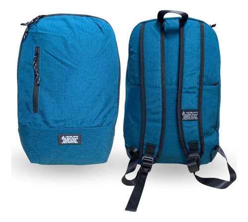 Mochila Impermeable Con Bolsillo Trasero 45x30x6cm
