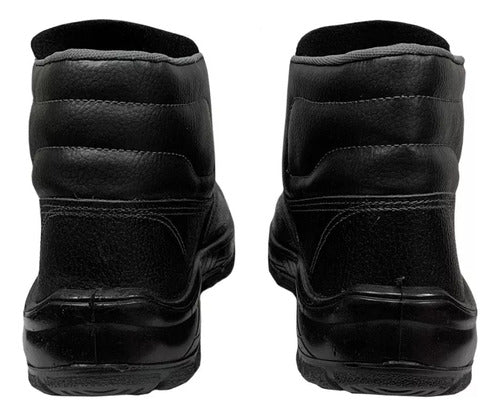 Botín Bota Zapato Seguridad Puntera Plástica Negro Shimaha