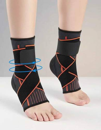 Tobillera De Ultra Compresión Lesiones Proteccion Ajustable Disponible
