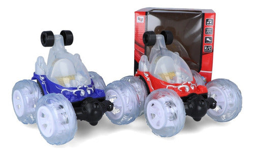 Auto Giratorio 360° Con Luces + Control Remoto