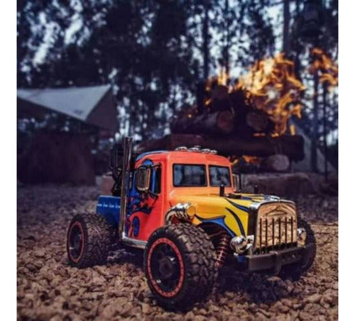 Camión 4x4 Todo Terreno A Control Remoto 30x14x22cm