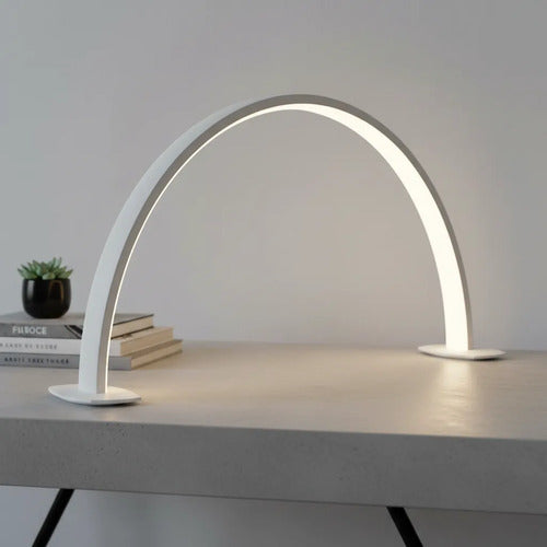 Lámpara Arco Led Media Luna Multifunción Grande 3 Niveles