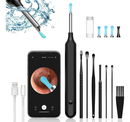 Limpiador De Oídos Para Endoscopio Con Cámara Wifi Hd