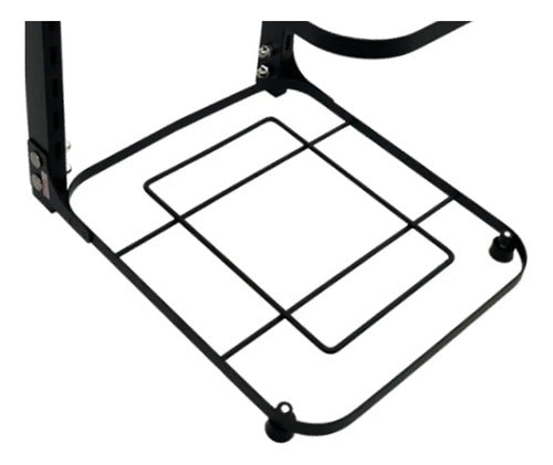 Organizador De Ollas 2 Estantes Metalico Cocina Multiuso Negro