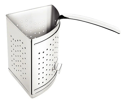 Olla Cozi-pasta Acero Inox. 4 Piezas Profesional Tramontina Gris