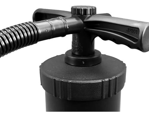Inflador Doble Accion 37cm Intex Lh-3250 Negro