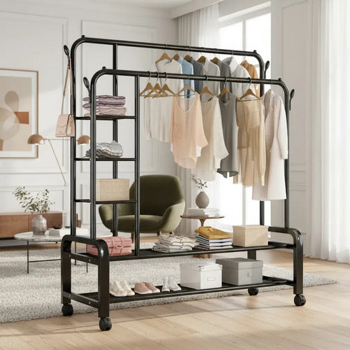 Perchero Ropa Premium Organizador Super Reforzado 58 Kg A Disponibilidad