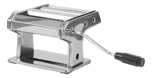 Maquina Para Pastas Tallarines Estirar Masa Grande Plateado