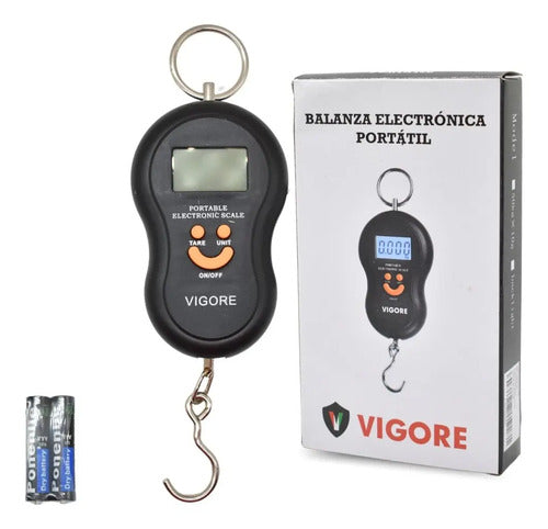 Balanza Portátil Para Equipaje De Viaje Vigore Disponible