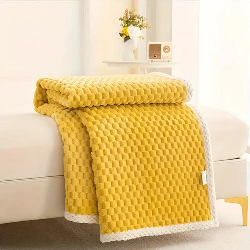 Manta De Terciopelo Engrosada 230x200 Cm Cama Sofa Disponible Lisa