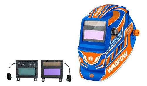 Careta Soldar Fotosensible Con Regulador Wadfow Wwh3502