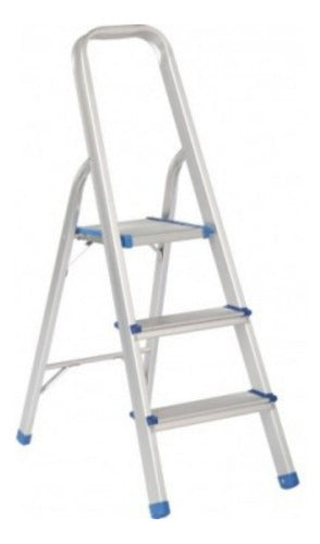 Escalera De 3 Escalones Plegable Vigore 110cm