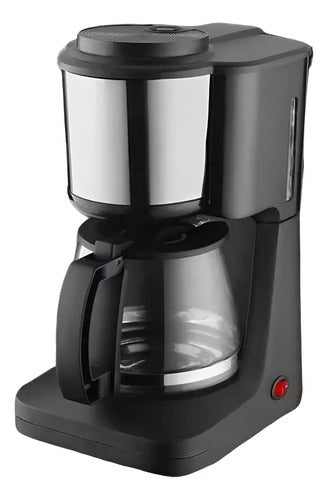 Cafetera Eléctrica Con Jarra 9 Tazas Color Negro Negro