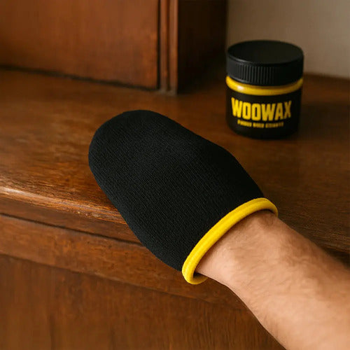 Woowax Lustrador De Cera De Abejas Para Maderas Y Muebles Negro