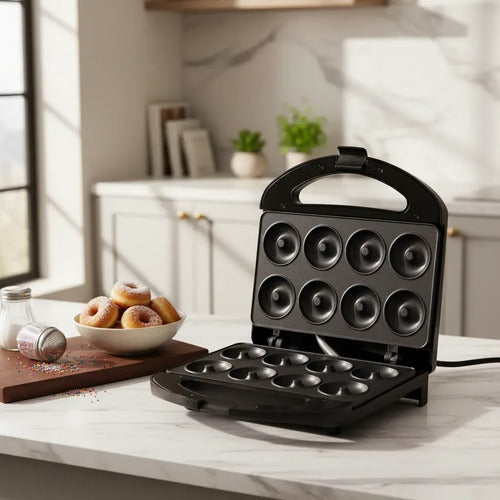Máquina De Mini Donas 8 Donuts
