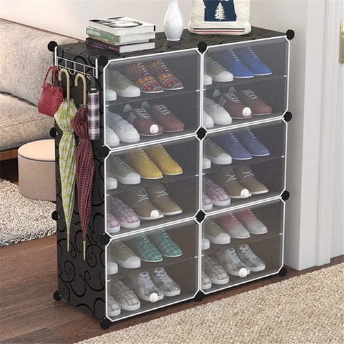 Organizador Modular Zapatero Multiuso 12 Niveles