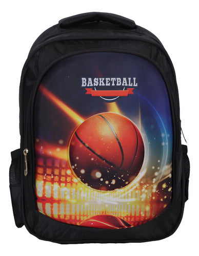 Mochila Infantil Diseños Deportes 33 X 26 X 12 Cm