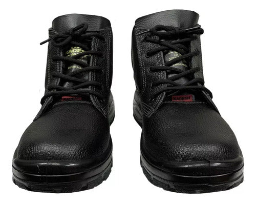 Botín Bota Zapato Seguridad Puntera Plástica Negro Shimaha