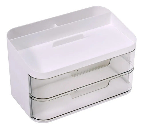 Organizador Para Escritorio Blanco 20x12x11cm