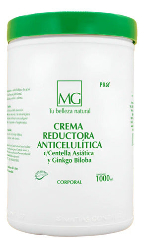 Crema Reductora Anticelulítica Ginkgo Biloba 1000cc Ginkgo Biloba