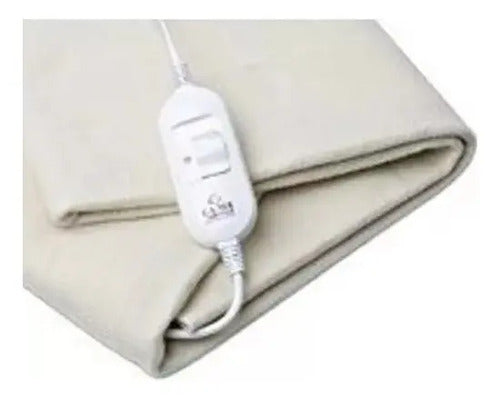 Calienta Cama Manta Eléctrica Bronx Para Cama De 1 Plaza Con 3 Niveles De Temperatura