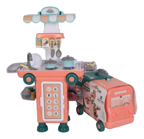 Set De Helados Infantil Autobús - 43 Piezas 48 X 28 X 66 Cm