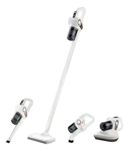 Aspiradora Inalambrica Portátil A Bateria 4 En 1 Usb 2 Vel Negro