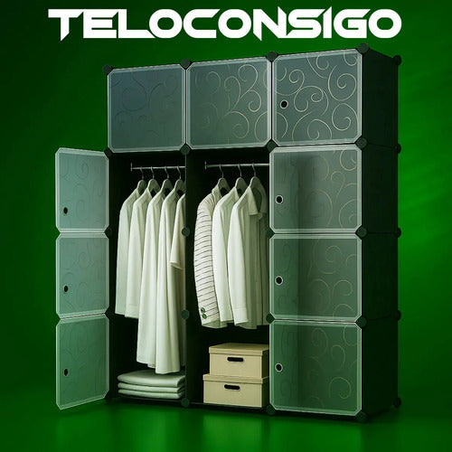 Organizador Armario Portátil Zapatero Puertas Multifuncional