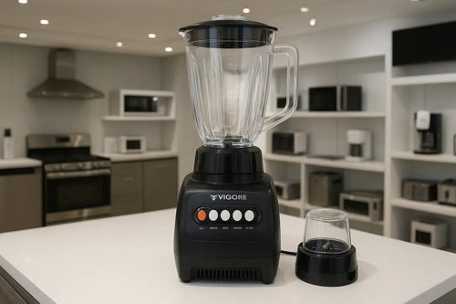 Licuadora 1.5l 500w 4 Vel. 2 Acc. Luma Bella Lb-53021 Disponible