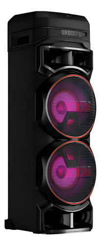 Torre De Sonido LG Xboom Rnc9 1800 Watts Rms Voltaje 110-240 Negro