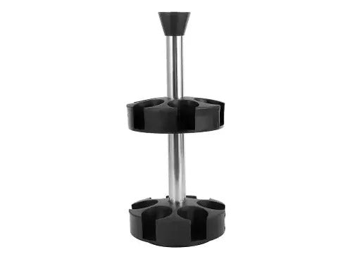 Especiero Giratorio 12 Frascos Condimentos Pimientero Negro